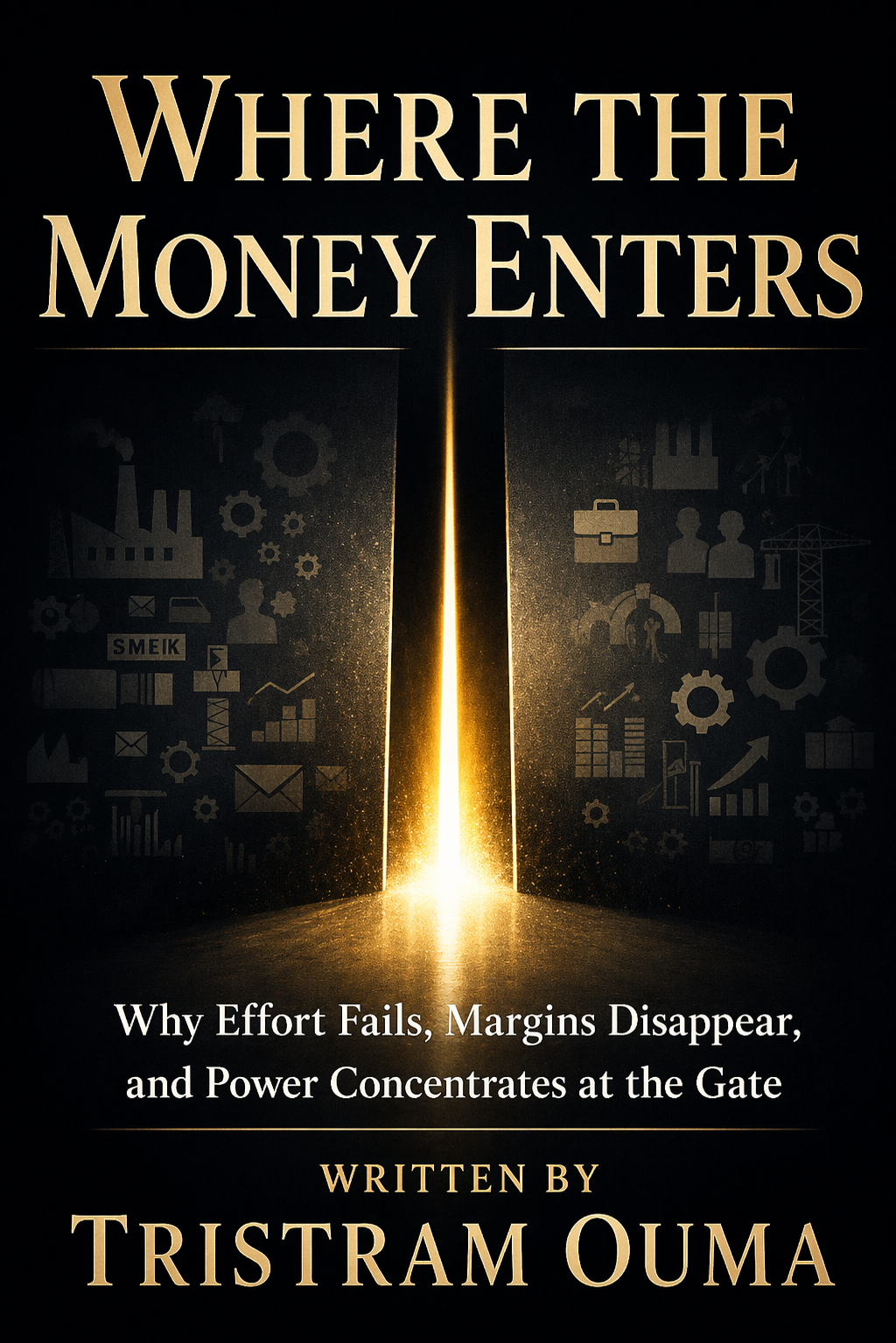 Where The Money Enters Book Cover by Tristram Ouma